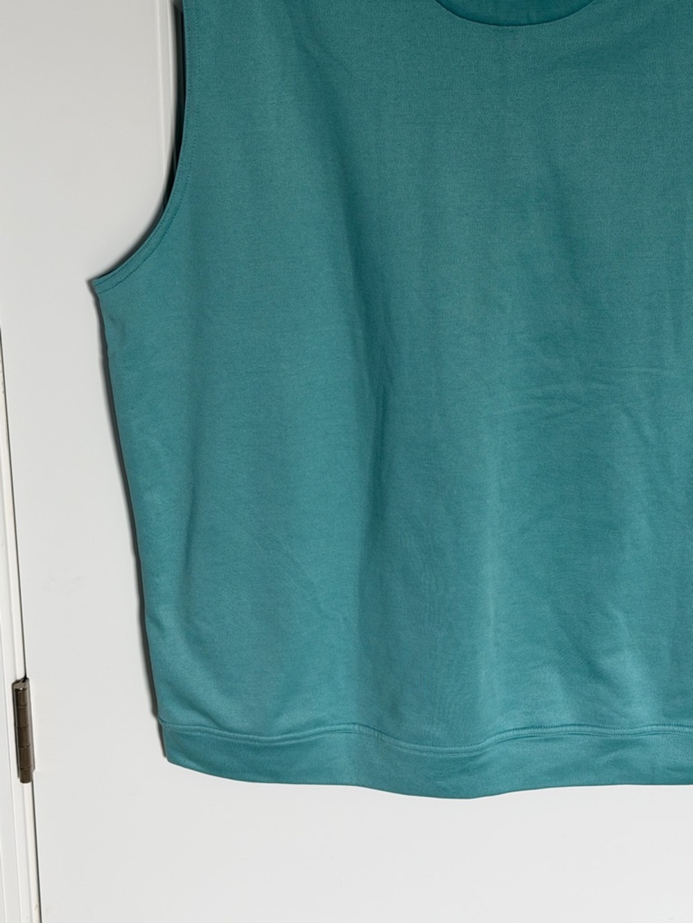 Peter Millar Men's Teal Quarter-Zip Pullover Sport Vest Size XL 39501 - Picture 8 of 13